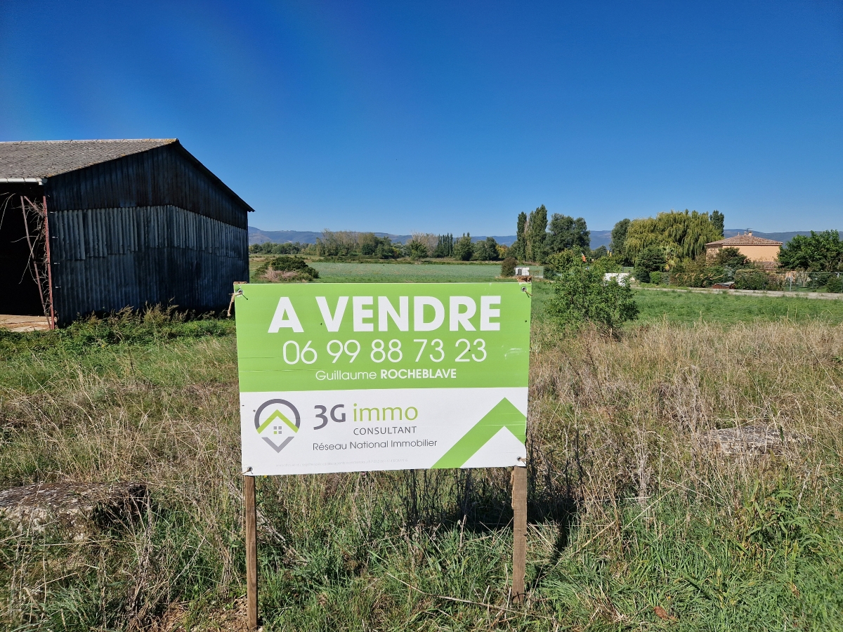 Vente Terrain à Livron-sur-Drôme (26250) - 3G Immobilier
