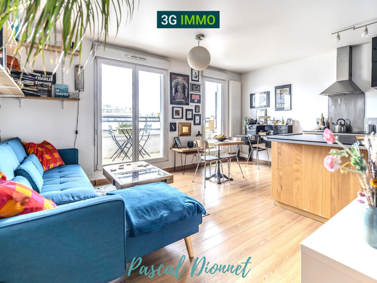 Vente Appartement 58m² 3 Pièces à Montreuil (93100) - 3G Immobilier
